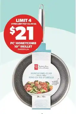 Real Canadian Superstore PC HONEYCOMB 10 SKILLET offer