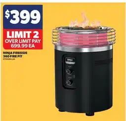 Real Canadian Superstore NINJA FIRESIDE 360 FIRE PIT offer