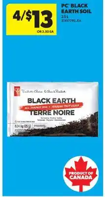 Real Canadian Superstore PC BLACK EARTH SOIL offer