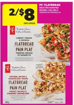 Real Canadian Superstore PC FLATBREAD offer