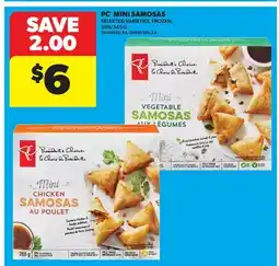 Real Canadian Superstore PC MINI SAMOSAS, 288/345 G offer