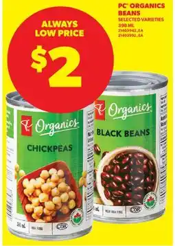 Real Canadian Superstore PC ORGANICS BEANS offer