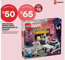Real Canadian Superstore LEGO MARVEL SPIDER-VERSE: MILES MORALES offer