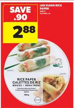 Real Canadian Superstore LEN XIANG RICE PAPER offer