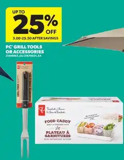 Real Canadian Superstore PC GRILL TOOLS OR ACCESSORIES offer