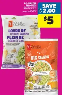 Real Canadian Superstore PC CHOPPED SALAD KITS offer