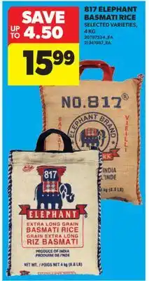 Real Canadian Superstore 817 ELEPHANT BASMATI RICE offer