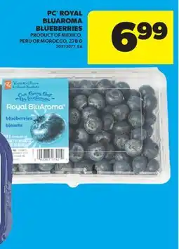 Real Canadian Superstore PC ROYAL BLUAROMA BLUEBERRIES offer
