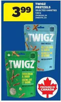 Real Canadian Superstore TWIGZ PRETZELS offer