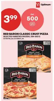 Real Canadian Superstore RED BARON CLASSIC CRUST PIZZA offer