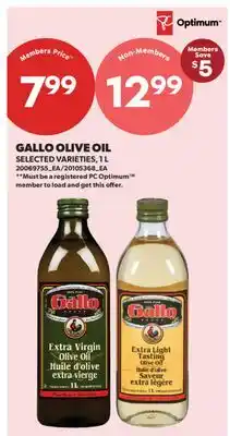 Real Canadian Superstore GALLO OLIVE OIL offer