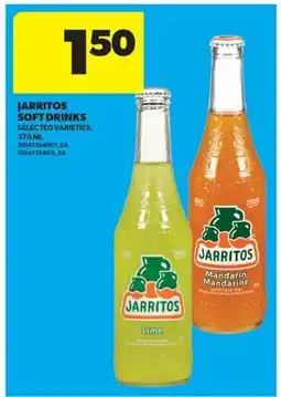 Real Canadian Superstore JARRITOS SOFT DRINKS offer