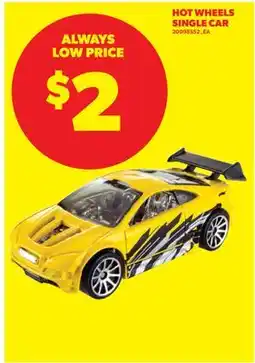 Real Canadian Superstore HOT WHEELS SINGLE CAR offer