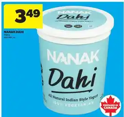 Real Canadian Superstore NANAK DAHI offer