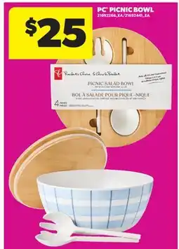 Real Canadian Superstore PC PICNIC BOWL offer