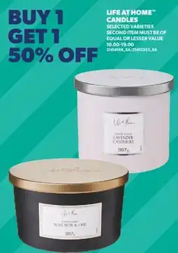 Real Canadian Superstore LIFE AT HOME CANDLES offer