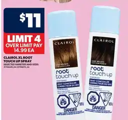 Real Canadian Superstore CLAIROL XL ROOT TOUCH UP SPRAY offer