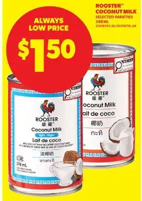 Real Canadian Superstore ROOSTER COCONUT MILK offer