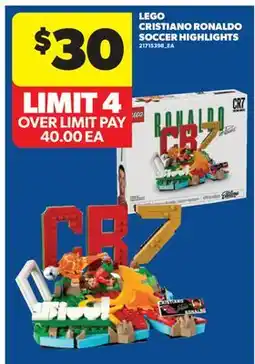 Real Canadian Superstore LEGO CRISTIANO RONALDO SOCCER HIGHLIGHTS offer