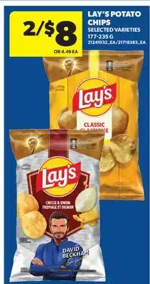 Real Canadian Superstore LAY'S POTATO CHIPS offer