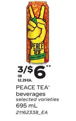 Loblaws PEACE TEA BEVERAGES offer