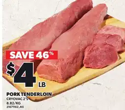Loblaws PORK TENDERLOIN, 2'S offer