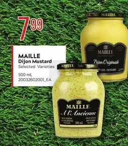 Loblaws MAILLE DIJON MUSTARD offer