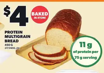 Loblaws PROTEIN MULTIGRAIN BREAD offer