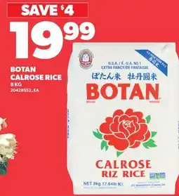 Loblaws BOTAN CALROSE RICE offer