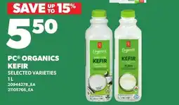Loblaws PC ORGANICS KEFIR offer