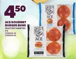 Loblaws ACE GOURMET BURGER BUNS, 4'S offer
