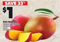 Loblaws RED MANGO, EACH offer