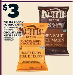 Valu-mart CROUSTILLES KETTLE BRAND, 156/198 G offer