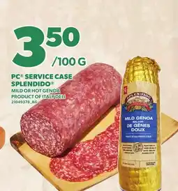 Loblaws PC SERVICE CASE SPLENDIDO offer