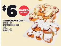 Loblaws CINNAMON BUNS, 10'S offer