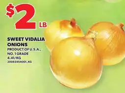 Loblaws SWEET VIDALIA ONIONS offer