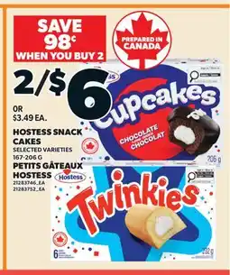Valu-mart PETITS GÂTEAUX HOSTESS offer
