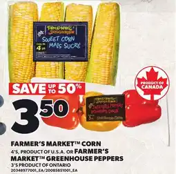 Loblaws FARMER'S MARKET CORN, 4'S offer