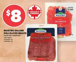 Loblaws MASTRO SALAMI DELI SLICED MEATS offer