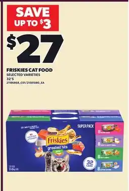 Loblaws FRISKIES CAT FOOD, 32'S offer
