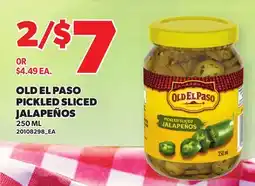 Loblaws OLD EL PASO PICKLED SLICED JALAPEÑOS offer