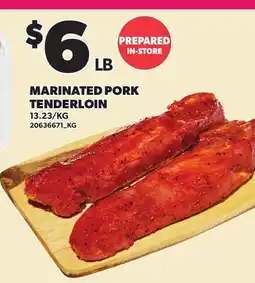 Loblaws MARINATED PORK TENDERLOIN offer