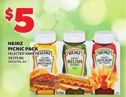 Loblaws HEINZ PICNIC PACK offer
