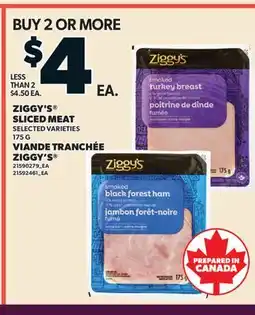 Valu-mart VIANDE TRANCHÉE ZIGGY'S offer