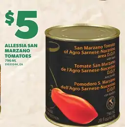 Loblaws ALLESSIA SAN MARZANO TOMATOES offer