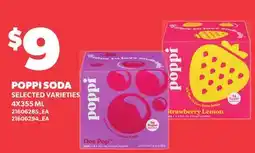 Loblaws POPPI SODA offer