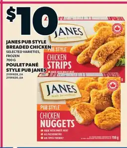Valu-mart POULET PANÉ STYLE PUB JANES offer