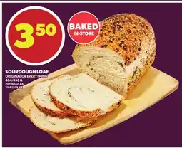 Loblaws SOURDOUGH LOAF, 404/450 G offer