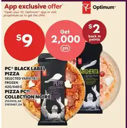 Valu-mart PIZZA PC COLLECTION NOIRE offer