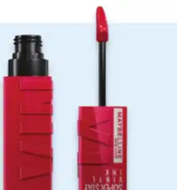 Walmart Maybelline New York SuperStay vinyl ink lipstick offer